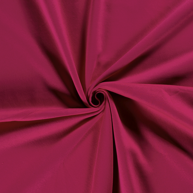 Jogging fabric Raspberry brushed 