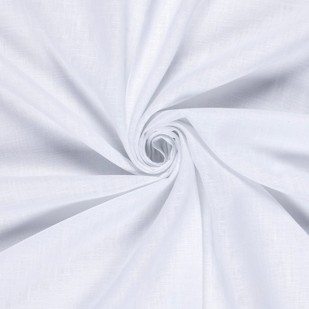 Ramie Linen fabric White 
