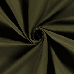 Twill pre-washed Unicolour Khaki Green
