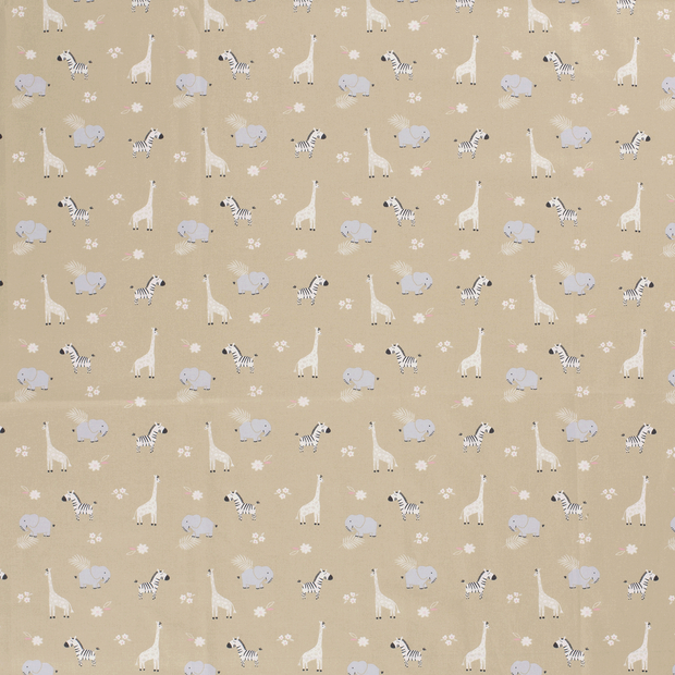 Cotton Poplin fabric Camel matte 