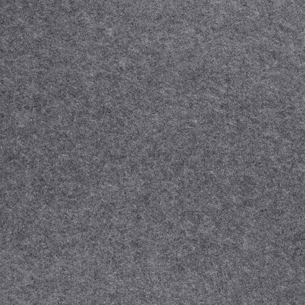 Felt 1.5mm fabric Dark Grey matte 