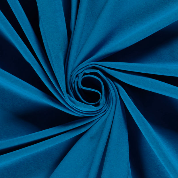 Cotton Jersey fabric Unicolour Aqua