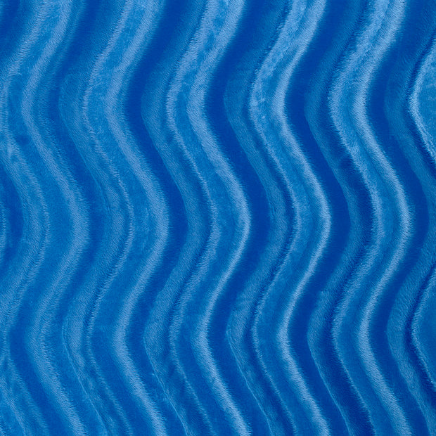Velours fabric Cobalt soft 