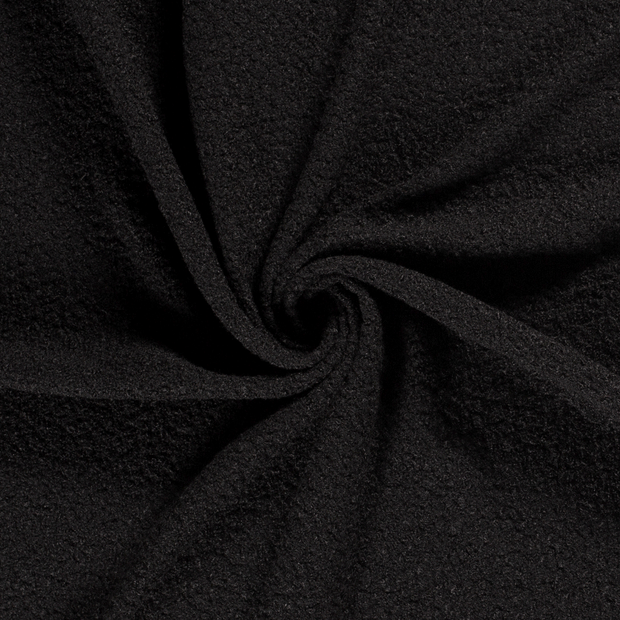 Bouclé fabric Black 