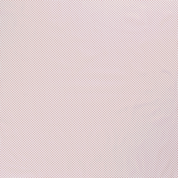 Popeline de Coton tissu Blanc mat 