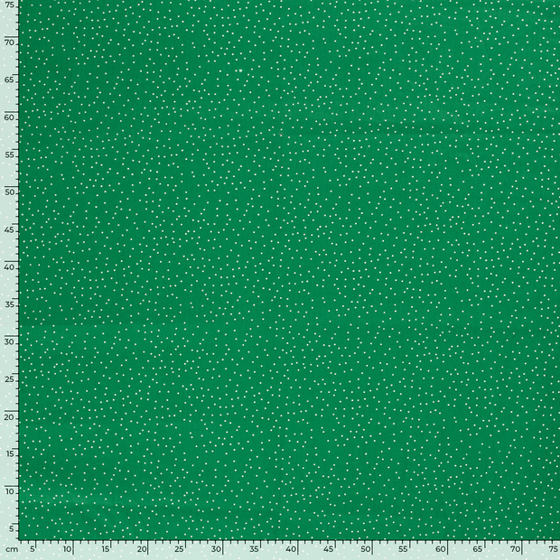 Popeline de Coton tissu Abstrait Vert