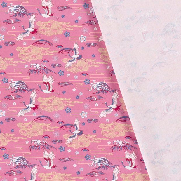 Cotton Poplin fabric Animals printed 