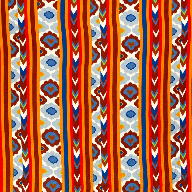 Viscose Bubble stof Wit getextureerd 