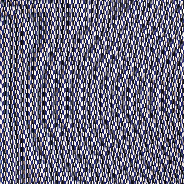 Woven Viscose Stretch fabric Cobalt matte 