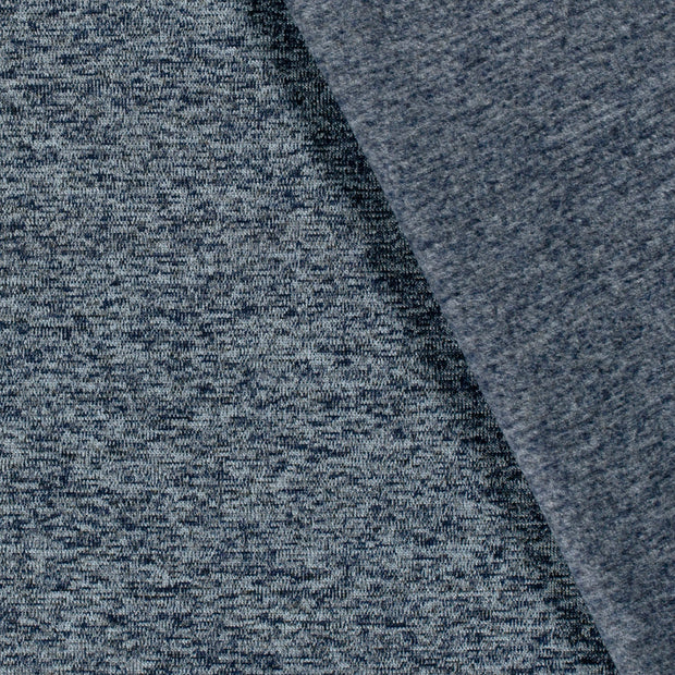 Jogging fabric Melange brushed 