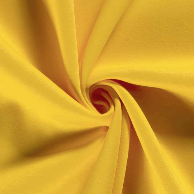 Jogging fabric Unicolour Yellow