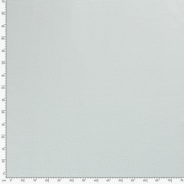 Polaire de Coton tissu Unicolore Glace bleu