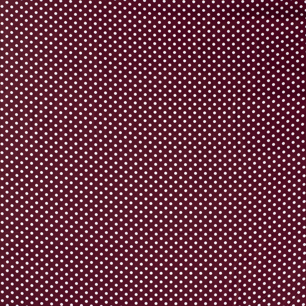 Cotton Poplin fabric Red matte 