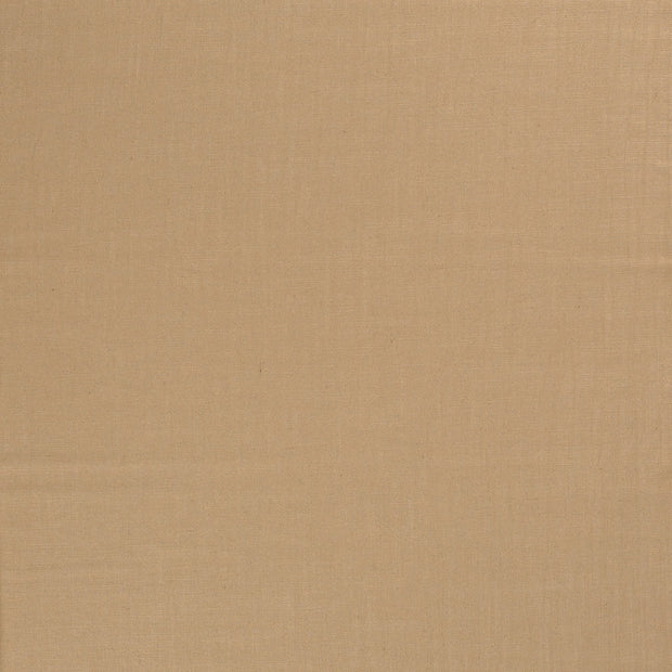 Woven Viscose Linen fabric Camel matte 