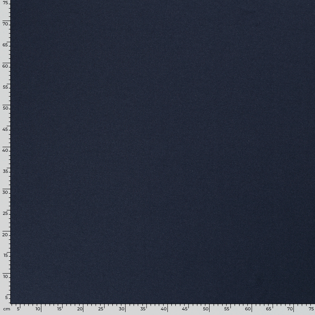 Cotton Jersey fabric Unicolour Indigo