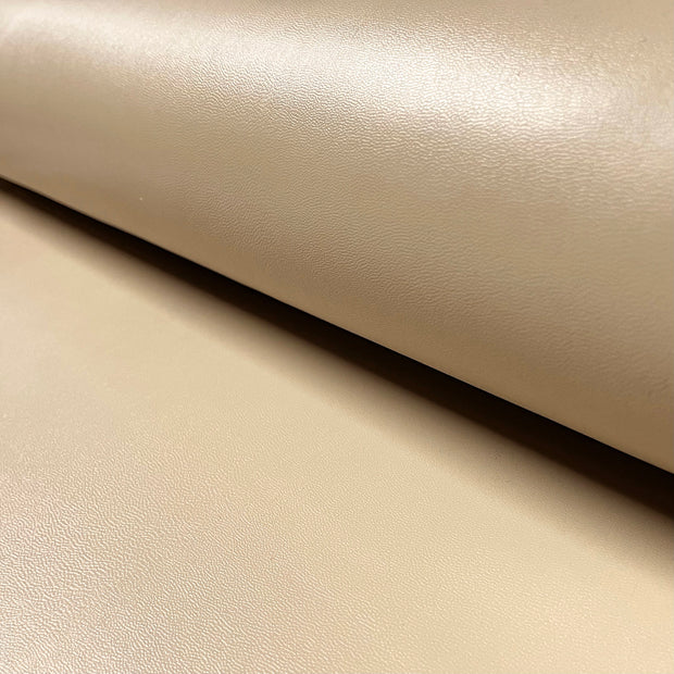 Artificial Leather fabric Unicolour Beige