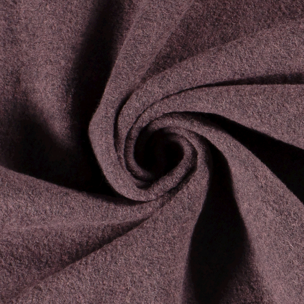 Chiffon en laine tissu Unicolore Vieux rose