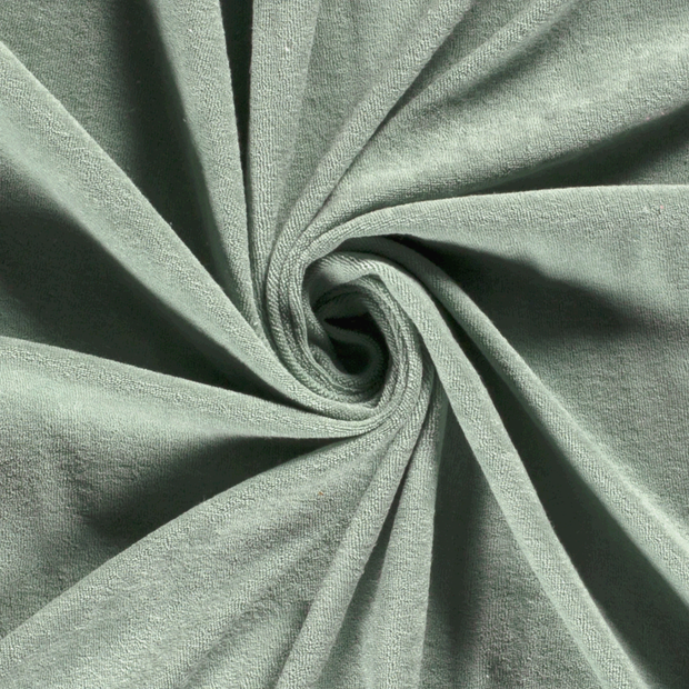 Stretch terry fabric Unicolour Mint