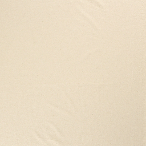 Cotton Jersey Bio Naturel fabric Ivory soft 