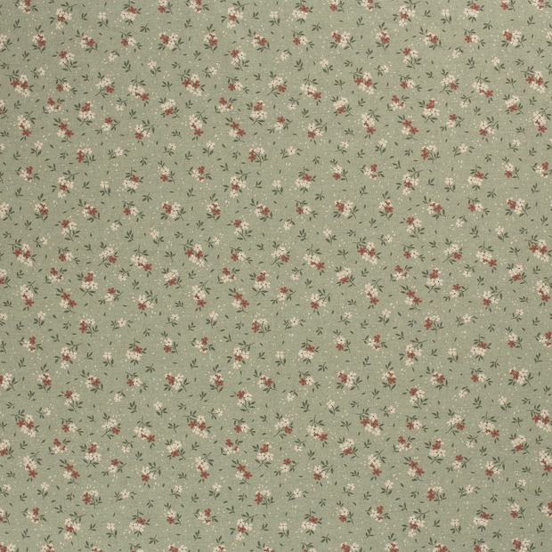 Panama fabric Olive Green matte 