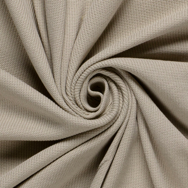 Heavy Knit tissu Torsade Beige
