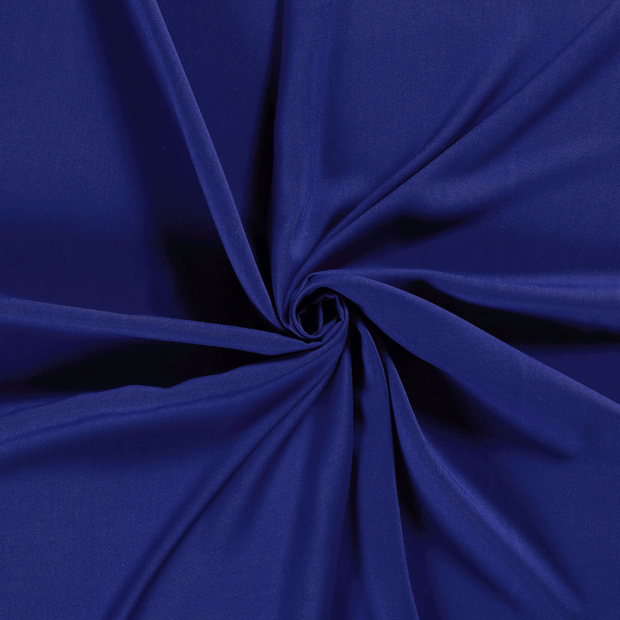 Viscose Poplin fabric Cobalt 