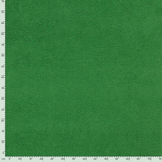 Terry Towelling fabric Unicolour Green