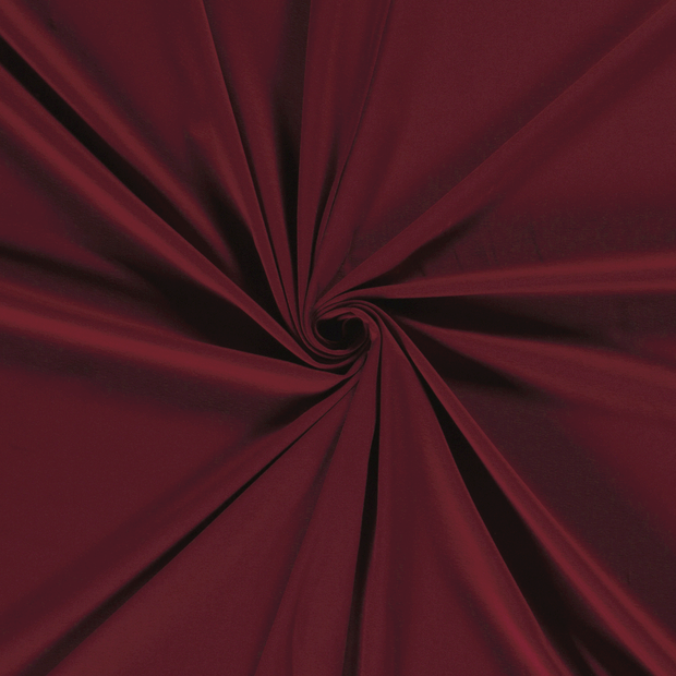 Jersey de Coton tissu Rouge Cerise 