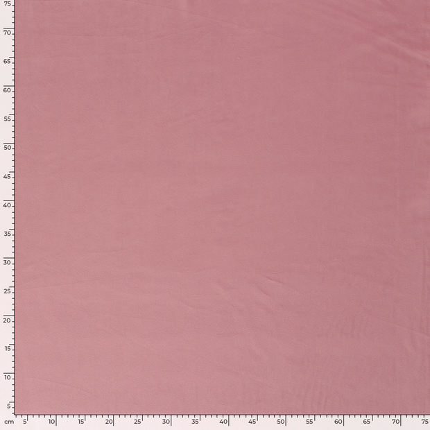 Velvet fabric Unicolour Pink