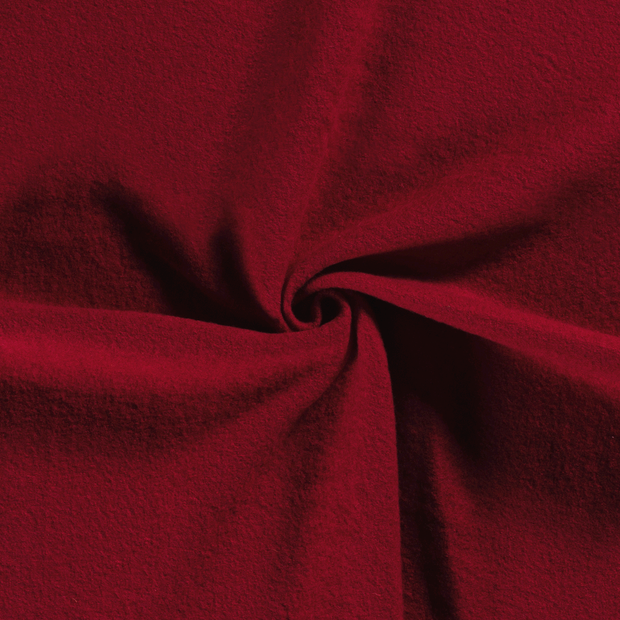 Chiffon en laine tissu Rouge 