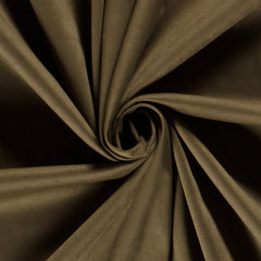 Suede leather Unicolour Khaki Green