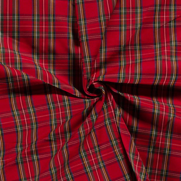 Gabardine fabric Red 