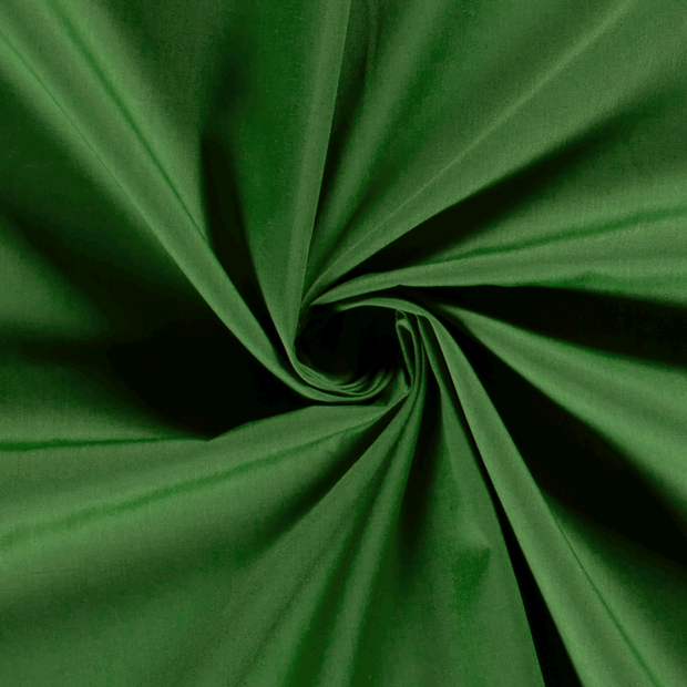 Algodón Popelina tela Unicolor Forest Green