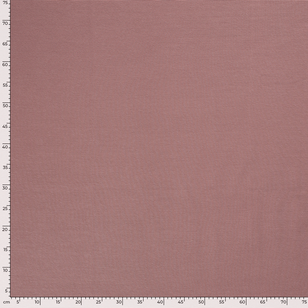 Ottoman jersey tissu Unicolore Mauve