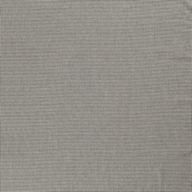 Baumwolle Popeline Yarn Dyed fabrik Schwarz matt 