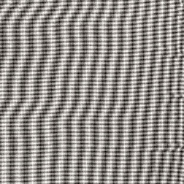 Cotton Poplin Yarn Dyed fabric Black matte 