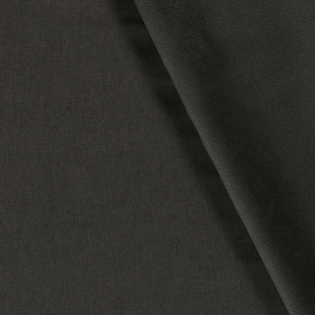 Tejido Softshell tela Melange Gris oscuro