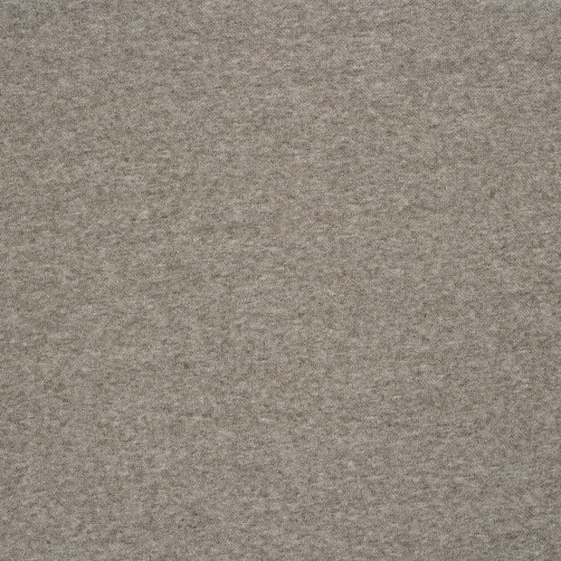 Heavy Knit fabric Taupe Grey soft 