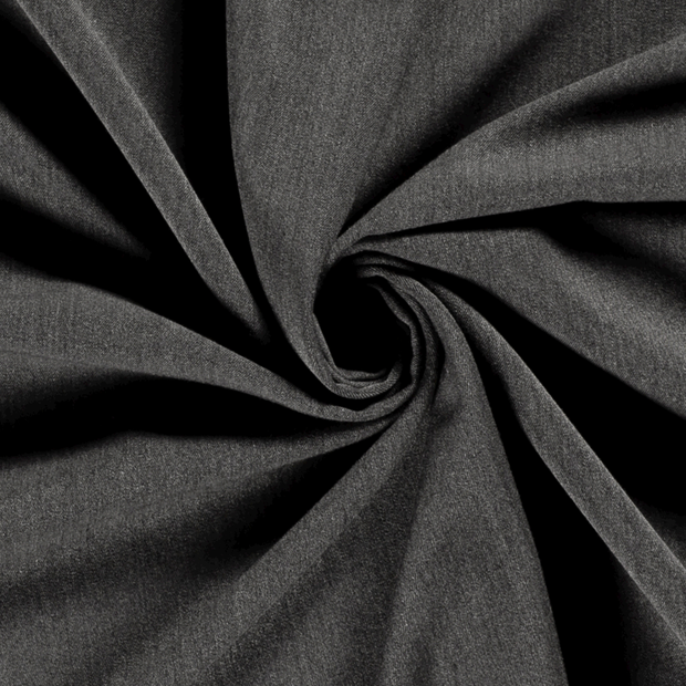 Gabardine fabric Unicolour Grey
