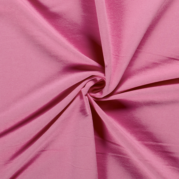 French Terry fabric Unicolour Pink