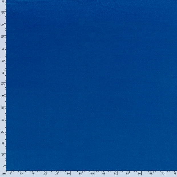 Satin Stretch fabric Unicolour Cobalt