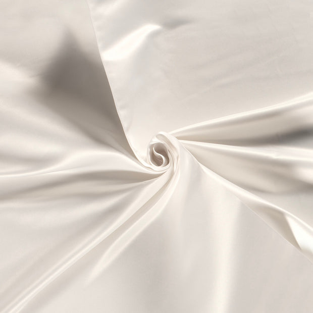 Satin Duchesse fabric Off White 
