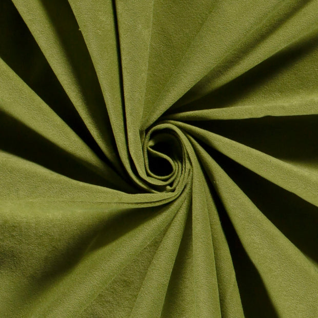 Alova tissu Unicolore Vert Olive