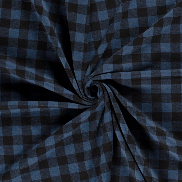 Heavy Knit fabric Indigo 