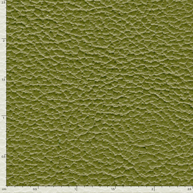 Tela en imitación de piel tela Unicolor Verde oliva