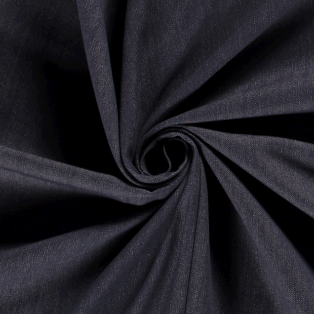 Denim Stretch fabric Unicolour Navy