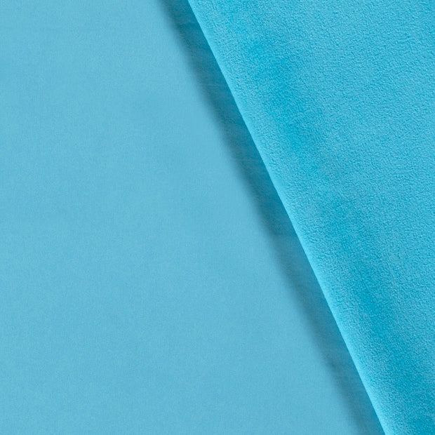 Softshell tissu Unicolore Bleu Ciel