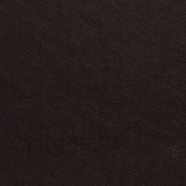 Felt 1.5mm fabric Unicolour Dark Brown