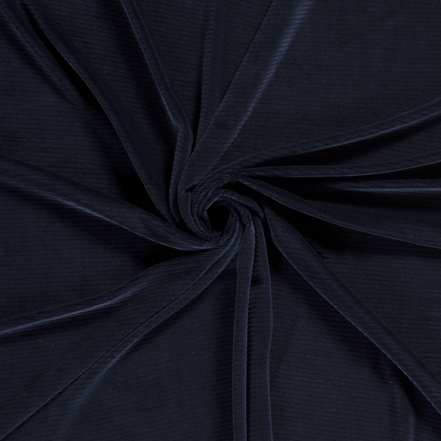 Velvet fabric Navy 