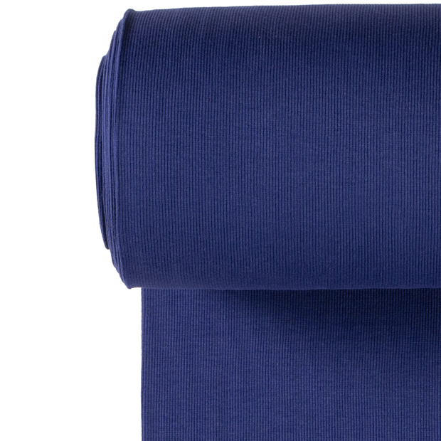 Cuff Material 2x2 rib fabric Unicolour Cobalt